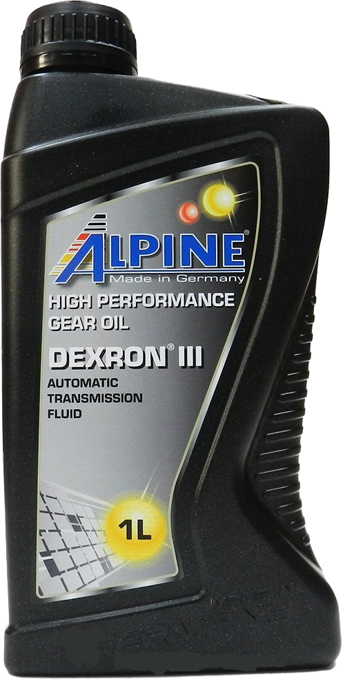 Трансмиссионное масло ALPINE ATF Dexron III, 1л